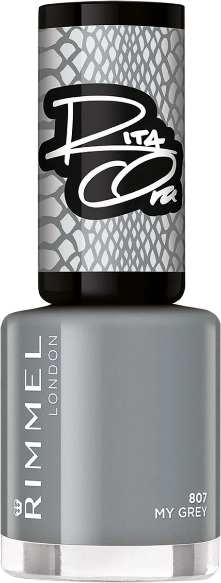 Rimmel London 60 Seconds SuperShine Nagellak 807 My Grey