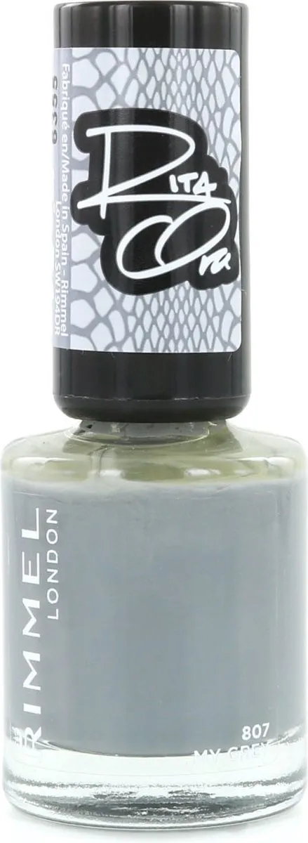 Rimmel London 60 Seconds SuperShine Nagellak 807 My Grey