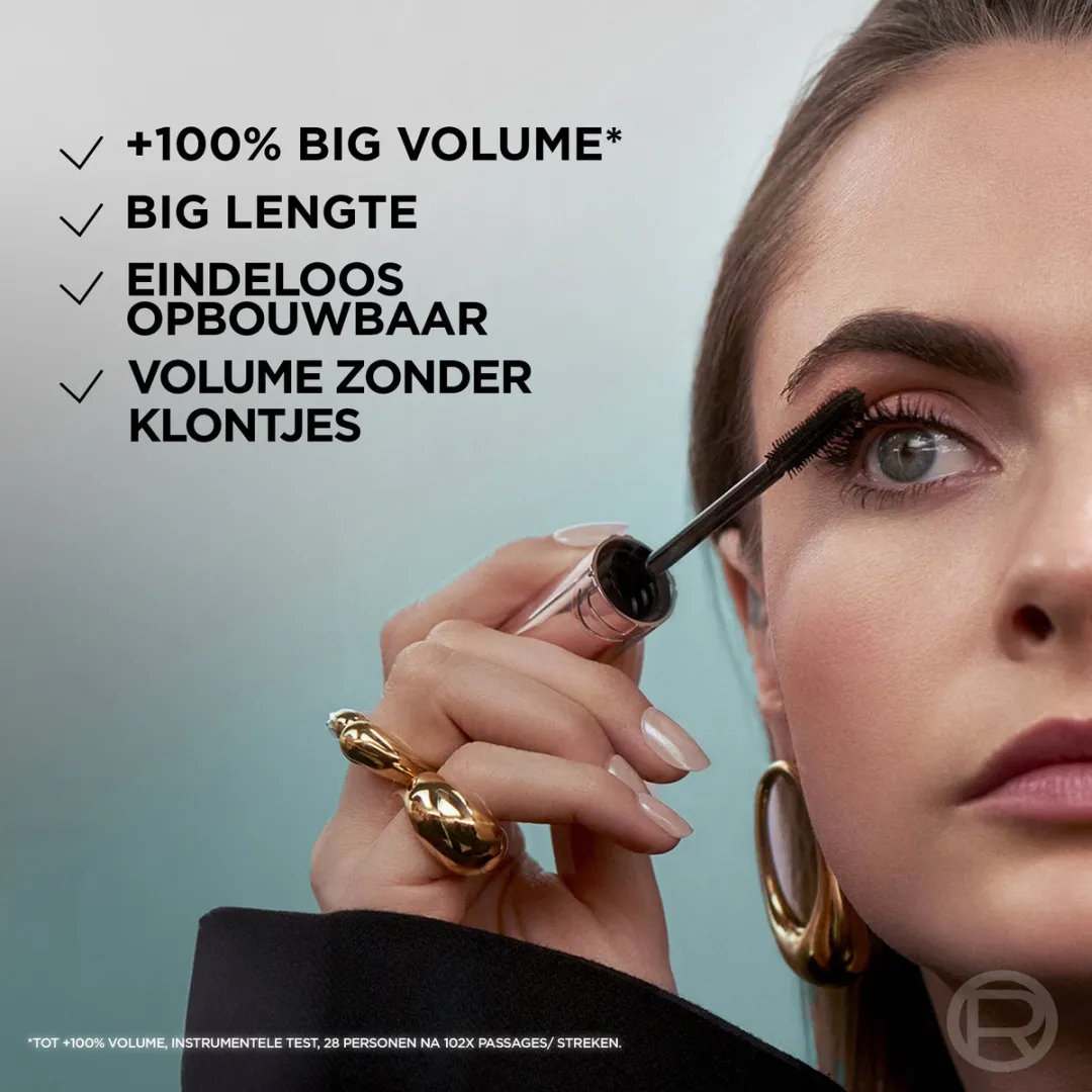 L'Oréal Paris Lash Paradise Big Deal Mascara Waterproof - Zwart - afbeelding 6 van 6