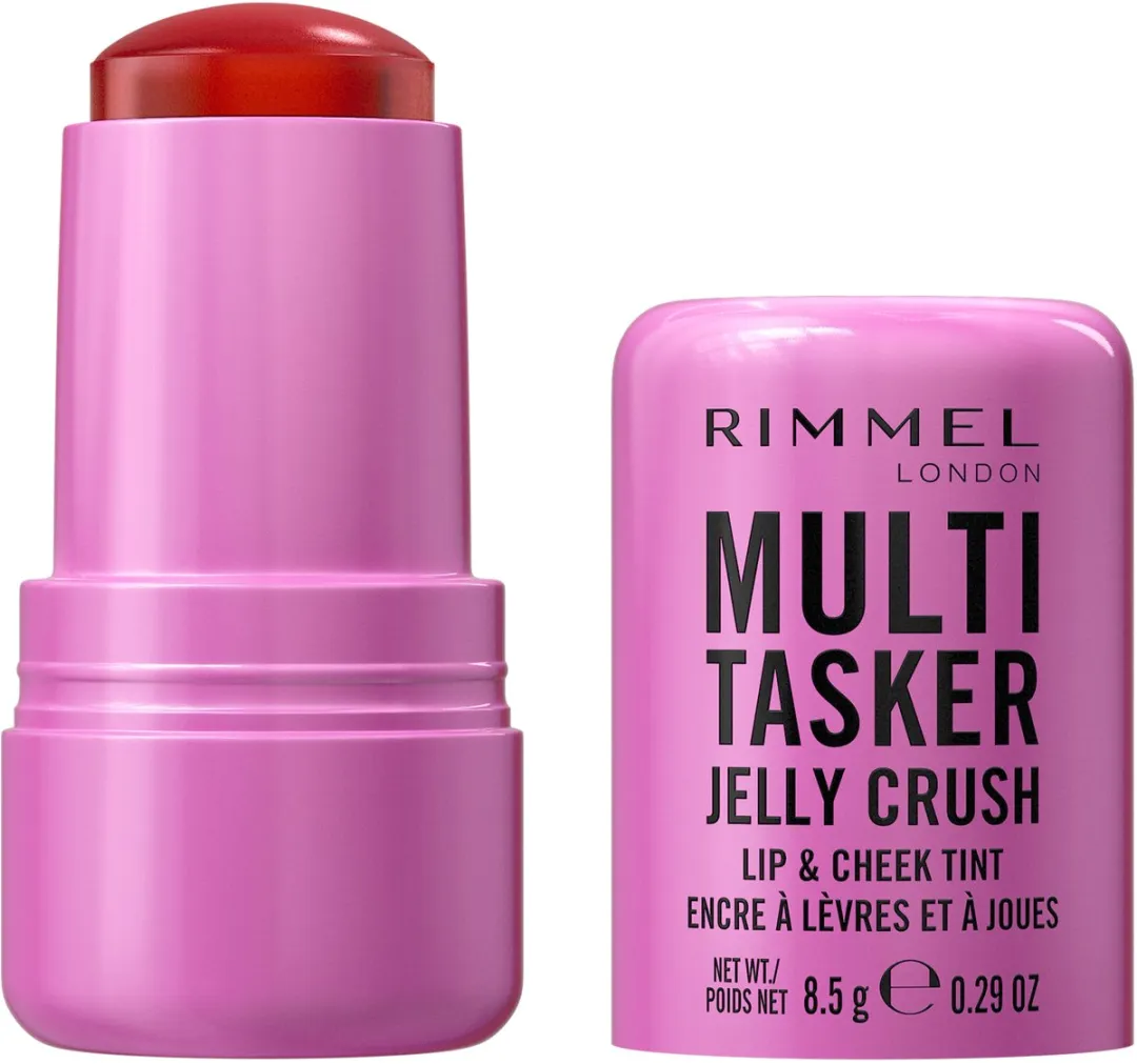 Rimmel London Multi-Tasker Jelly Crush Blush & Lip Stain 100 Pink Dash