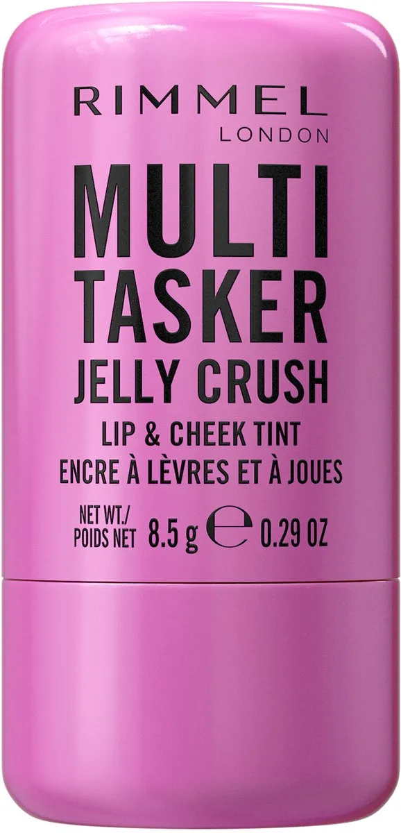 Rimmel London Multi-Tasker Jelly Crush Blush & Lip Stain 100 Pink Dash