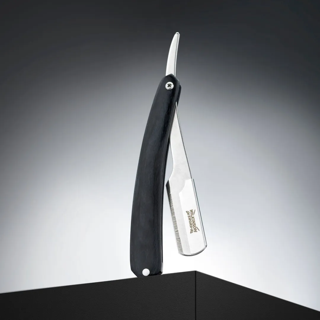 Wilkinson Sword Cut Throat Scheermes - Zwart + 5 Navulmesjes