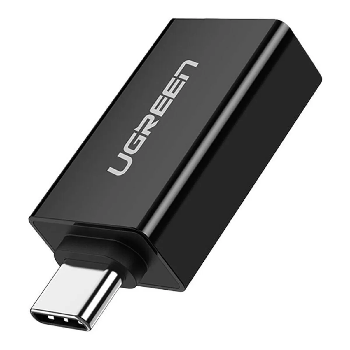 Ugreen US173 USB-A 3.0 naar USB-C Adapter - Zwart