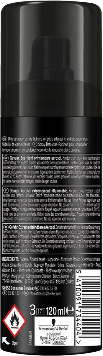 SYOSS Root Retoucher Donkerbruin 120ml