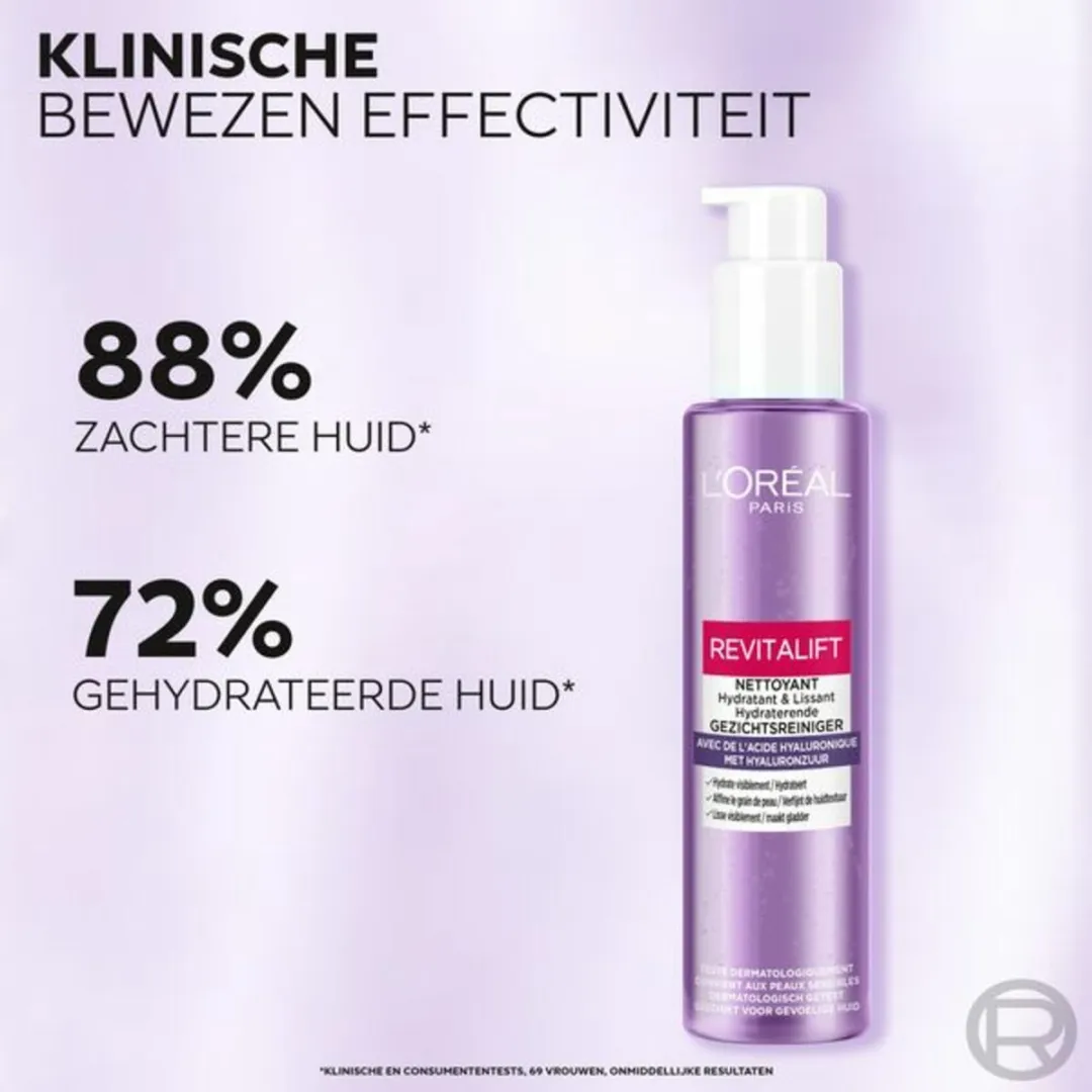 L'Oréal Paris Revitalift Filler Reinigingsgel 150ml