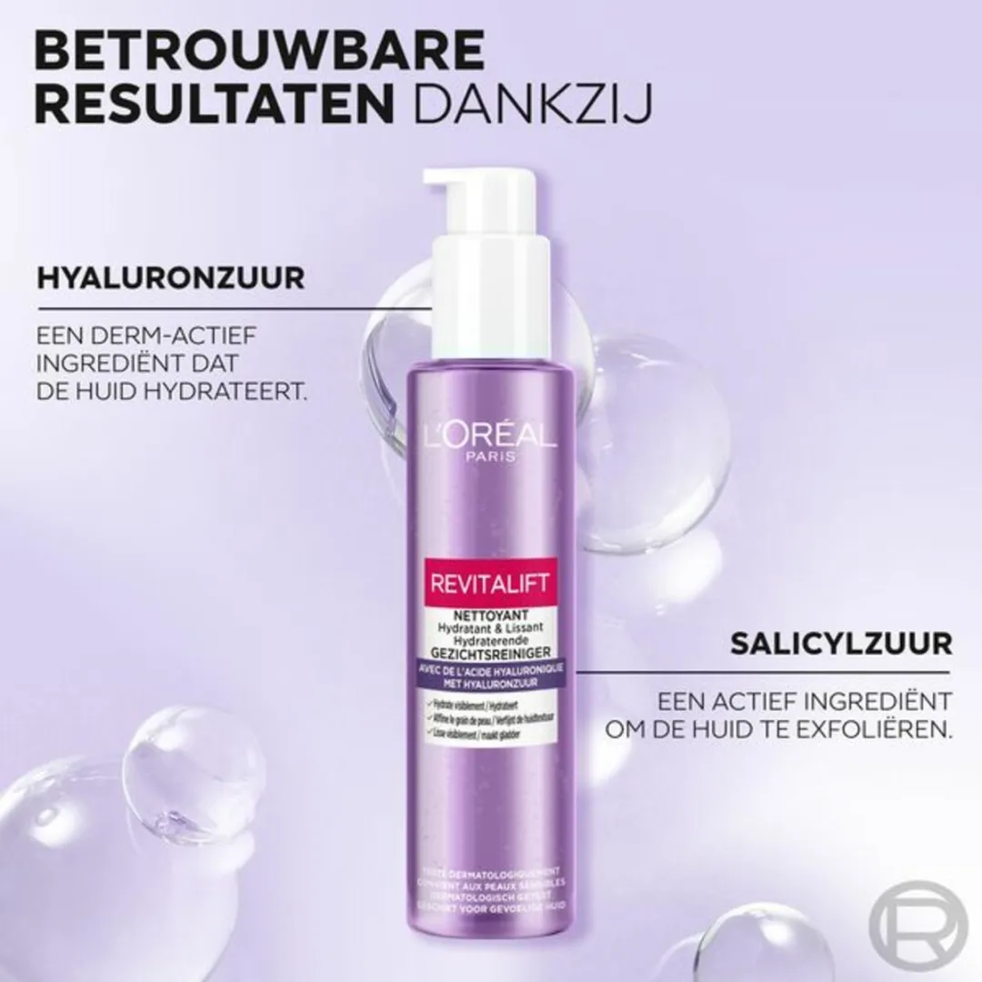 L'Oréal Paris Revitalift Filler Reinigingsgel 150ml
