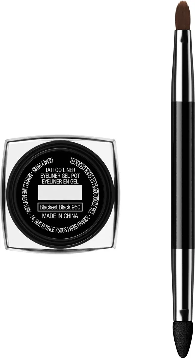 Maybelline New York Tattoo Liner Gel Potlood Zwart