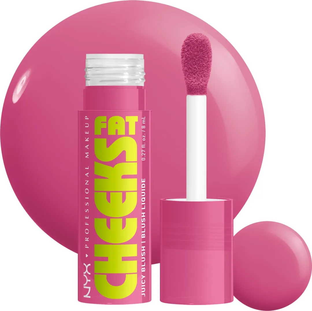 NYX Professional Makeup Fat Cheeks Plum Pop Blush - 8ml