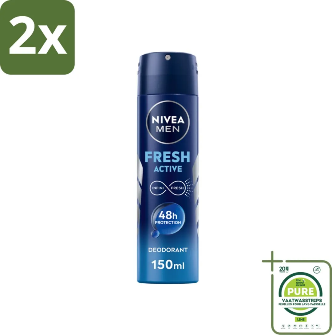 NIVEA MEN Fresh Active Deodorant Spray 300ml