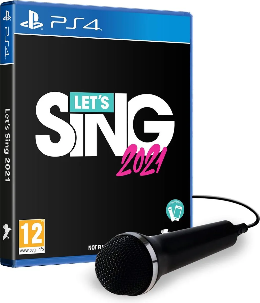 Plaion Let's Sing 2021 UK + Microfoon