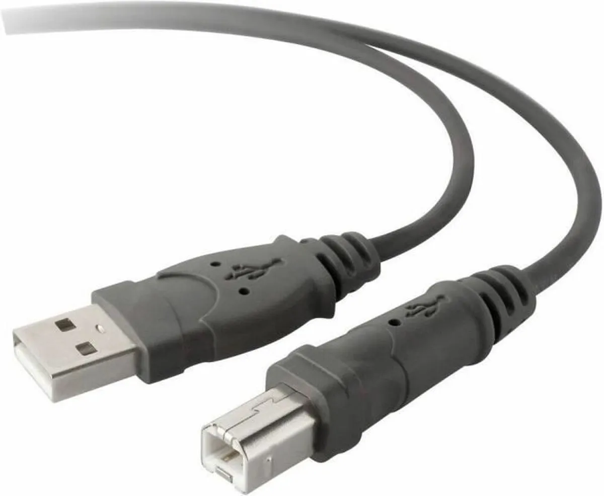 Belkin F3U154BT3M USB-kabel A-B 3m