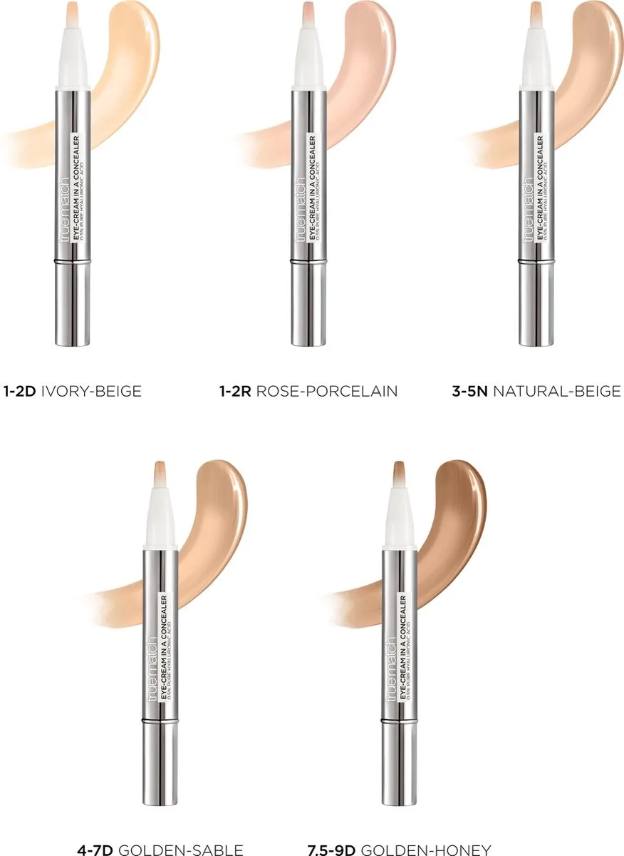 L'Oréal Paris True Match Concealer - 4-7D Golden Sable - 4ml