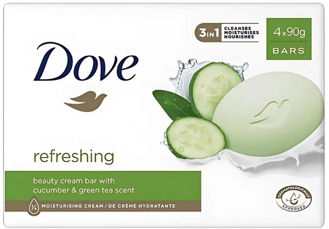 Dove Go Fresh Touch Zeep Komkommer & Groene Thee - 7x90g
