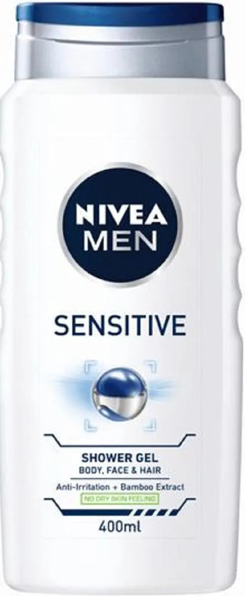 NIVEA Men Sensitive Douchegel 400ml - afbeelding 2 van 2