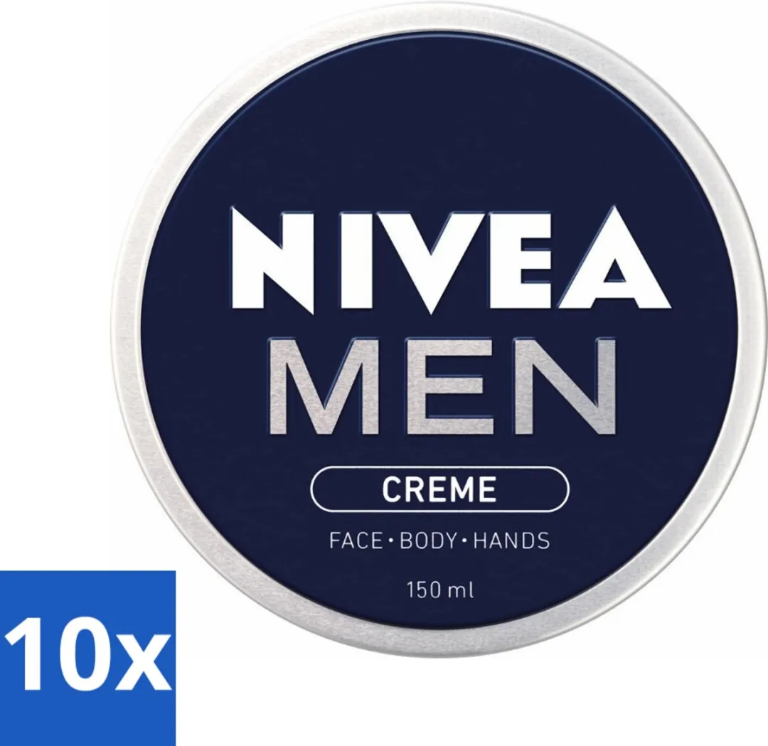NIVEA MEN Bodycrème 150ml - 10 Stuks