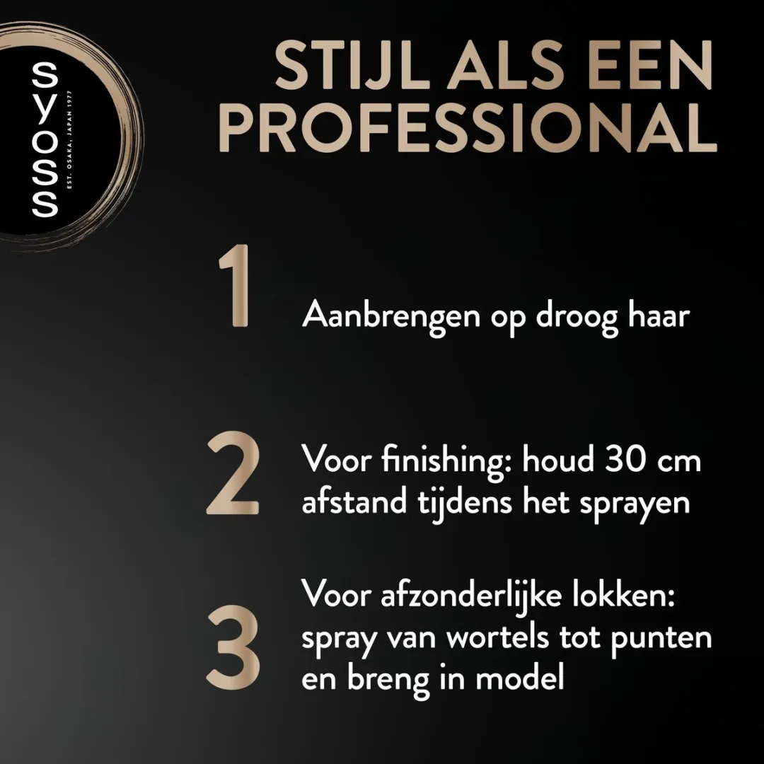 SYOSS Keratine Haarlak 75ml - 12 Stuks