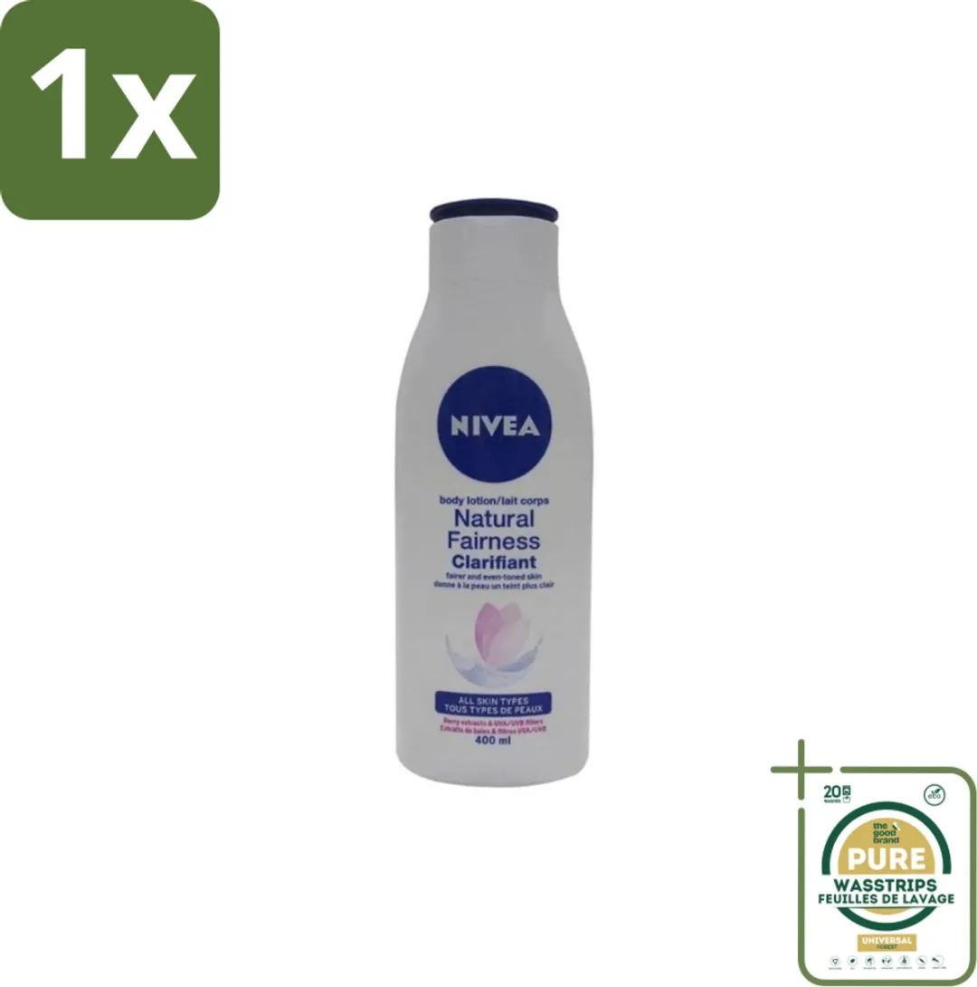 NIVEA Bodylotion Natural Fairness Clarifiant 400ml