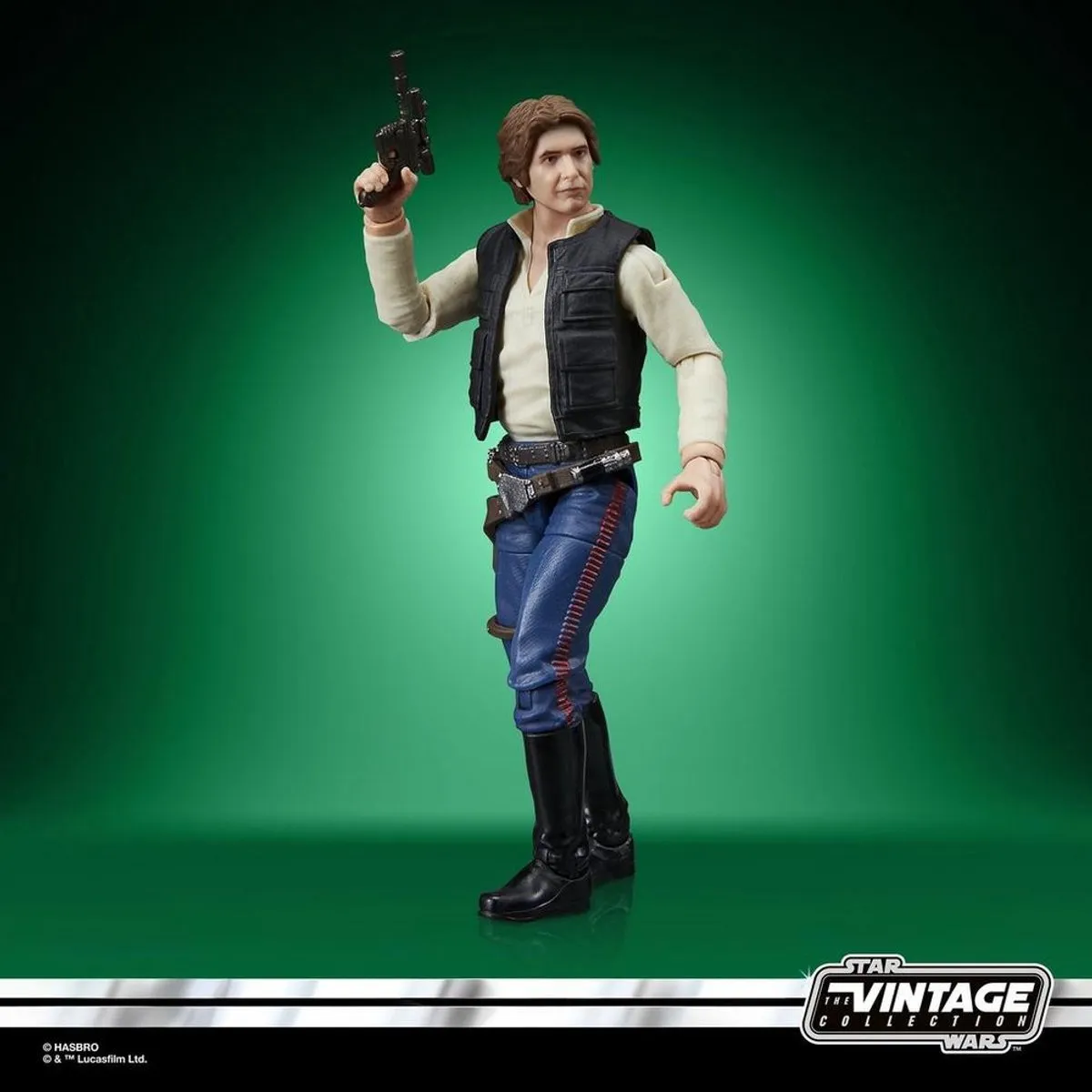 Hasbro Star Wars Han Solo Vintage Collection Action Figuur 10cm - Multi - afbeelding 6 van 6