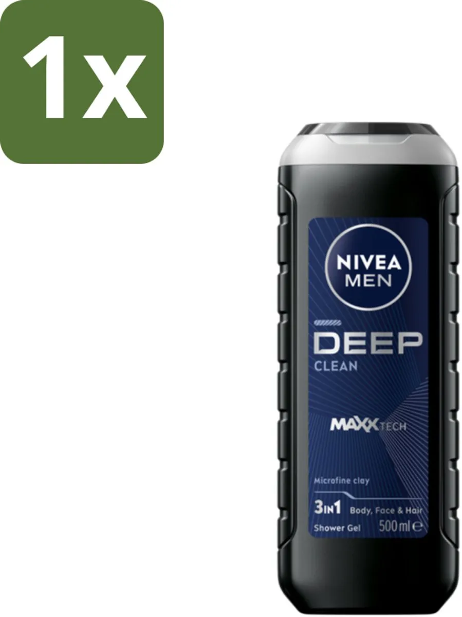 NIVEA MEN Deep Clean Douchegel 500ml