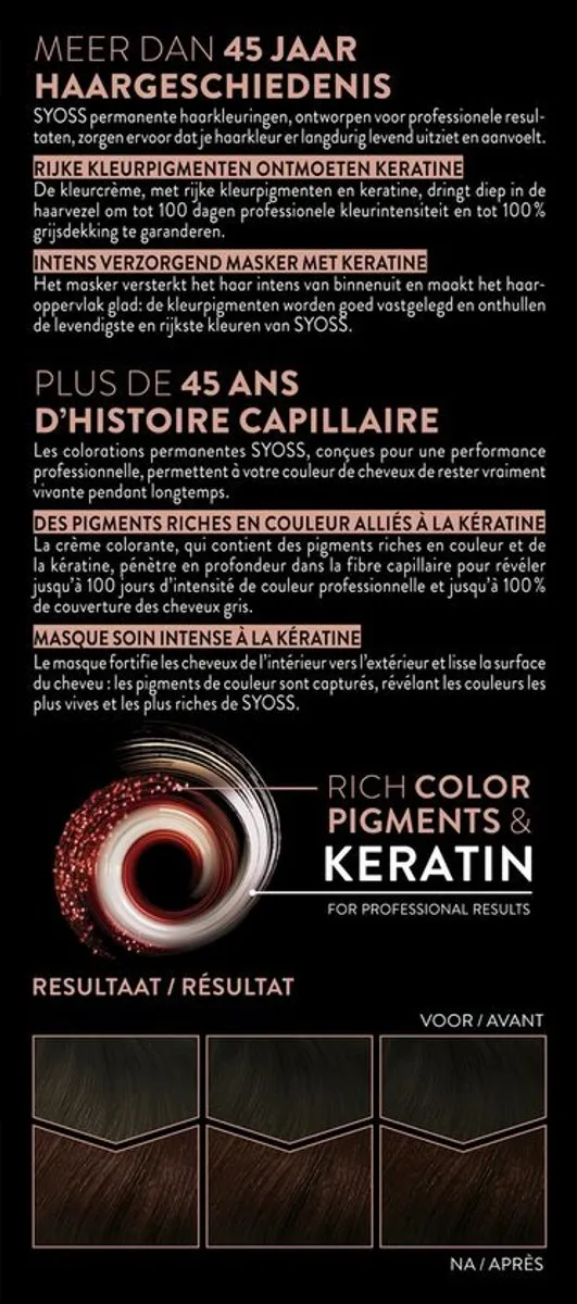 Syoss Haarverf 3-28 Pure Chocolade 115ml