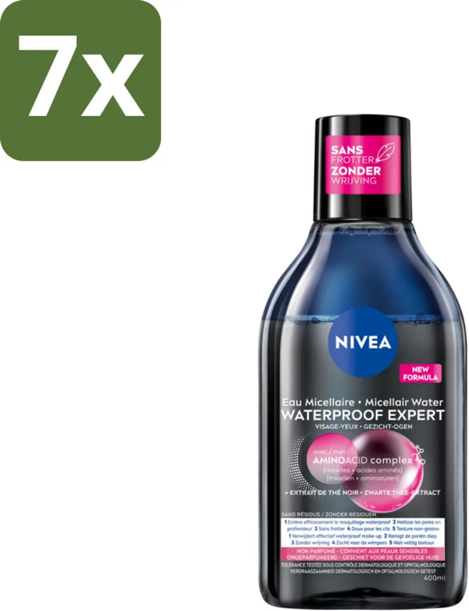 NIVEA Micellair Reinigingswater Waterproof Expert 400ml