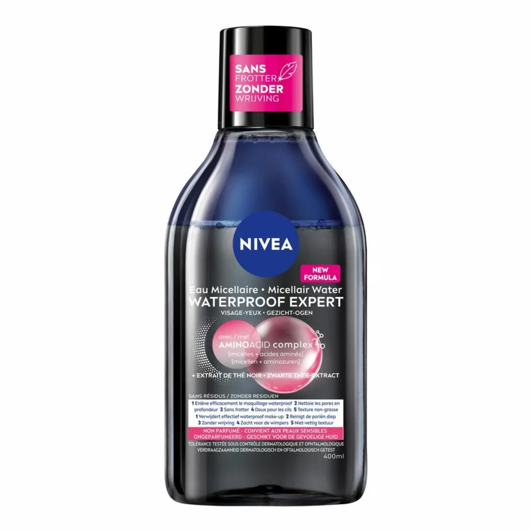 NIVEA Micellair Reinigingswater Waterproof Expert 400ml - 7 Stuks