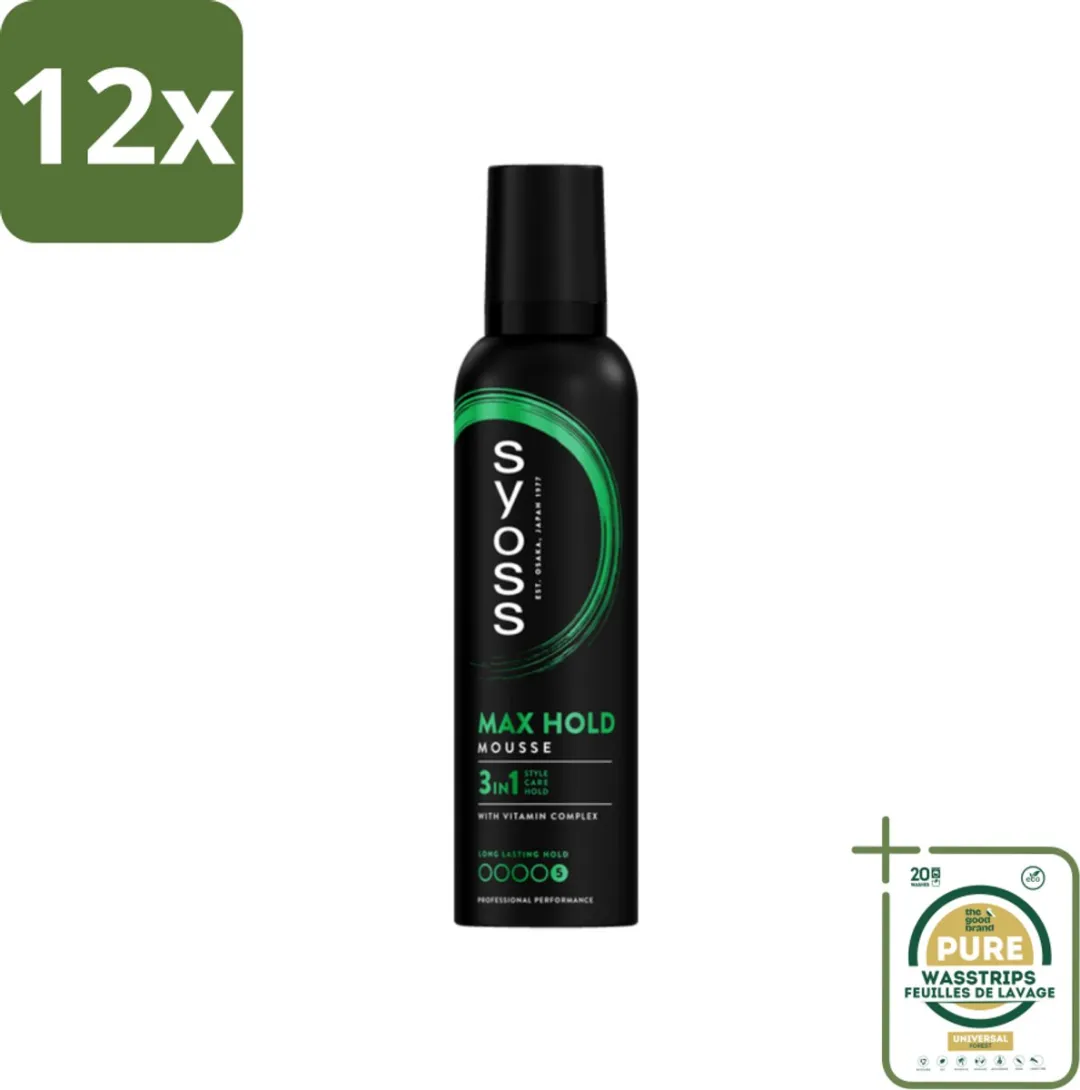 Syoss Max Hold Keratin Haarmousse 250ml