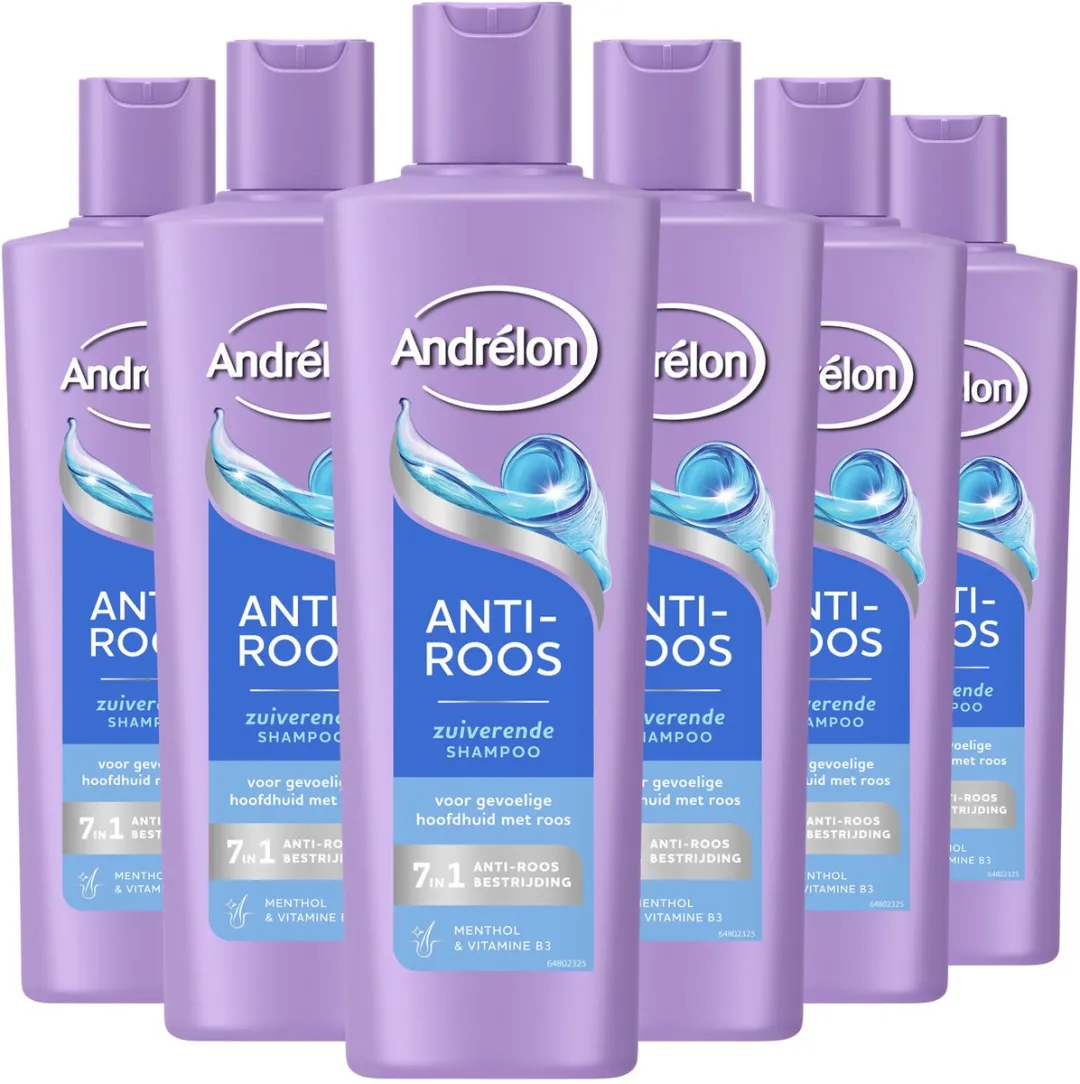 Andrélon Anti-Roos Shampoo 6x250ml