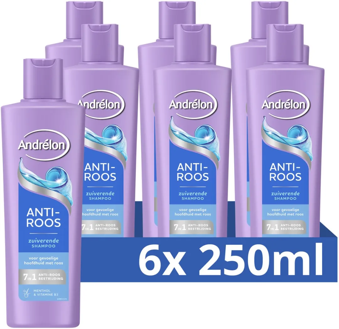 Andrélon Anti-Roos Shampoo 6x250ml
