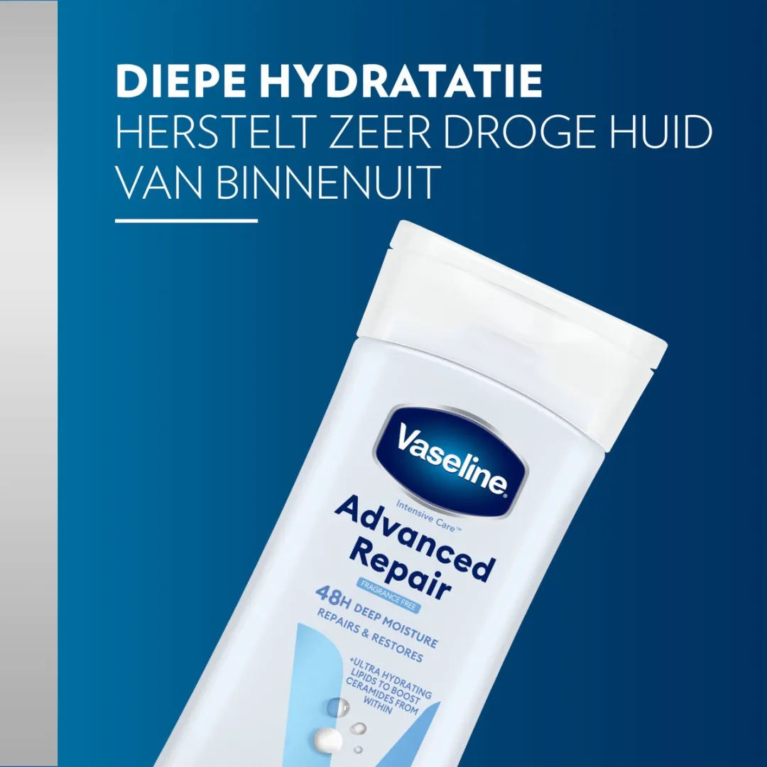 Vaseline Intensive Care Bodylotion Advanced Repair 1200ml - 6 Stuks