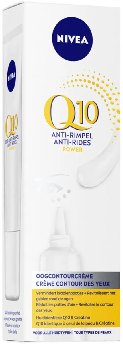 NIVEA Q10 Power Oogcrème 15ml - 10 Stuks