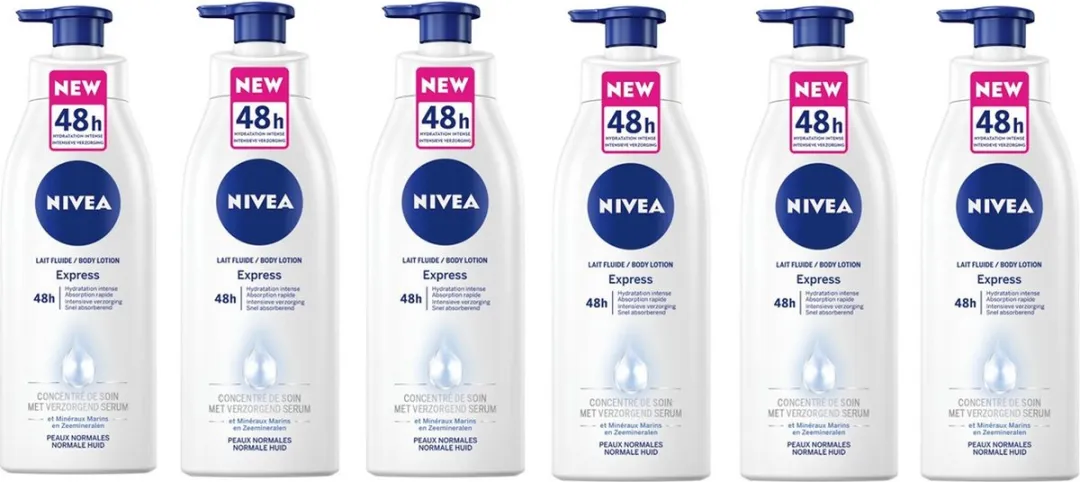 NIVEA Bodylotion Express Pomp 2400ml