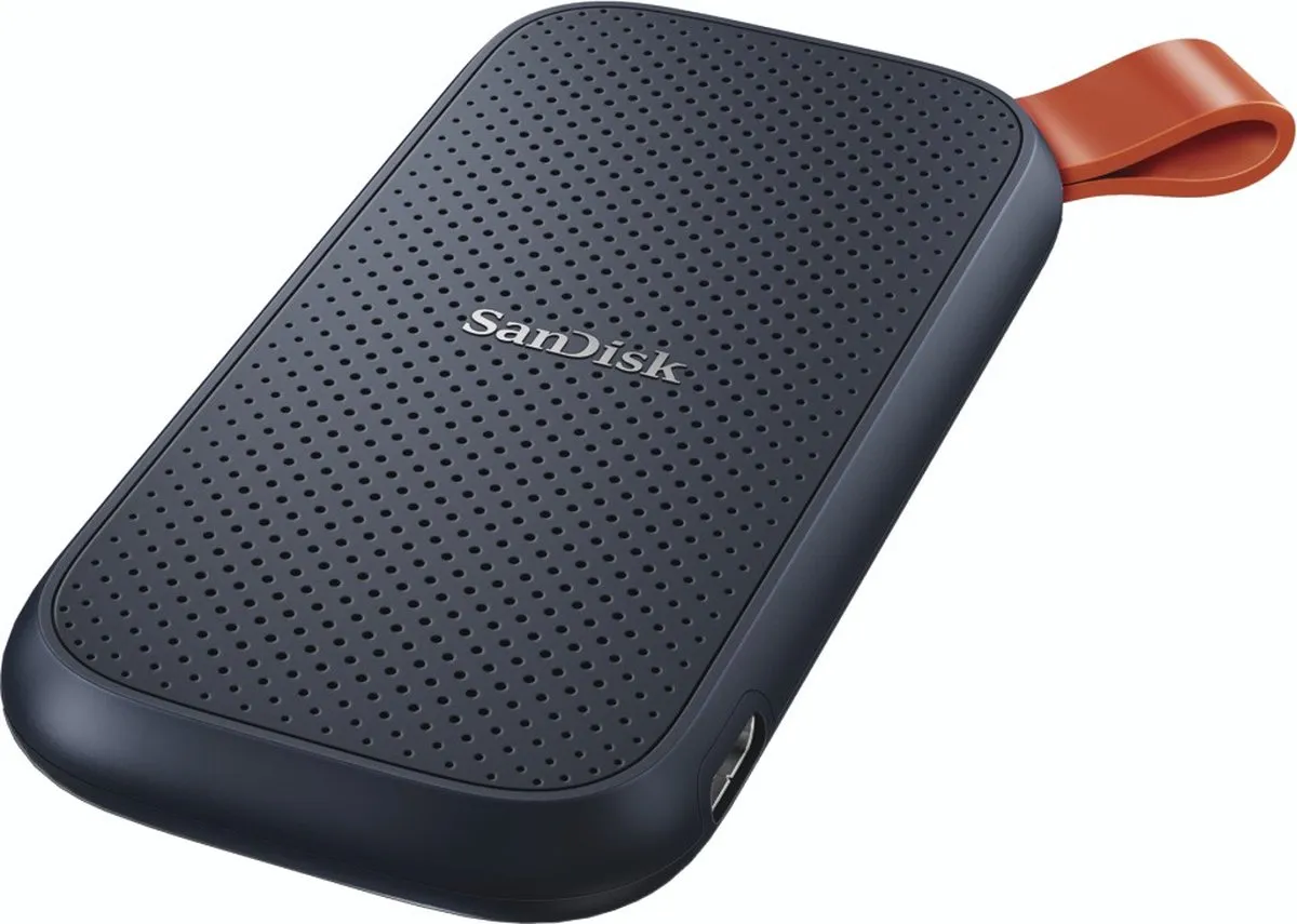 SanDisk Portable SSD SDSSDE30-2T00-G26 - 2TB - Donkerblauw