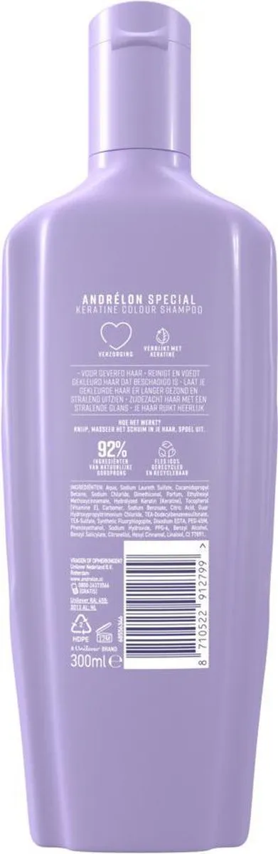 Andrélon Keratine Colour Shampoo 300ml