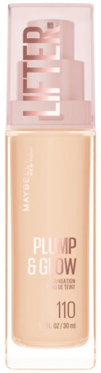 Maybelline Lifter Plump & Glow Foundation 110 - 30ml