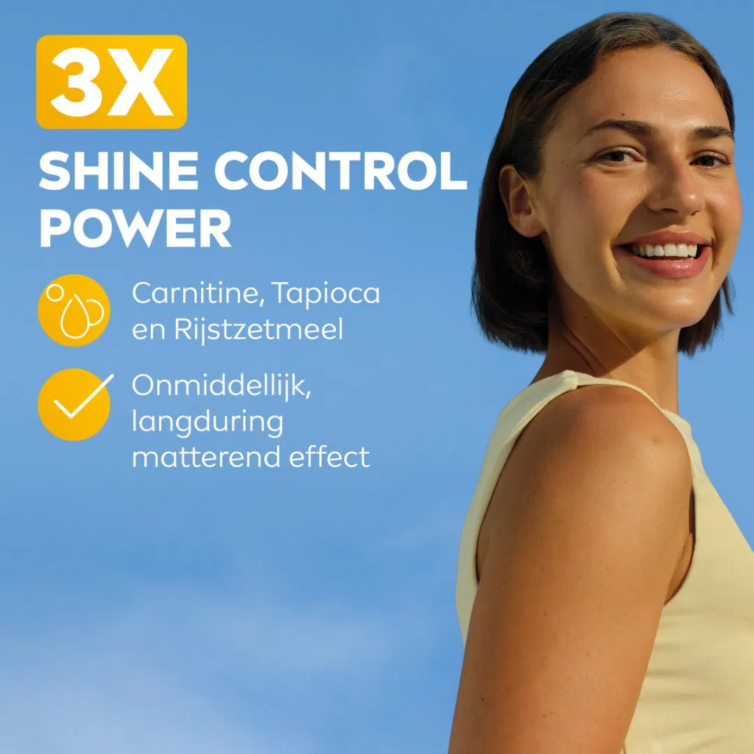NIVEA SUN UV Face Shine Control SPF50+ Gezicht - 40ml - afbeelding 6 van 6