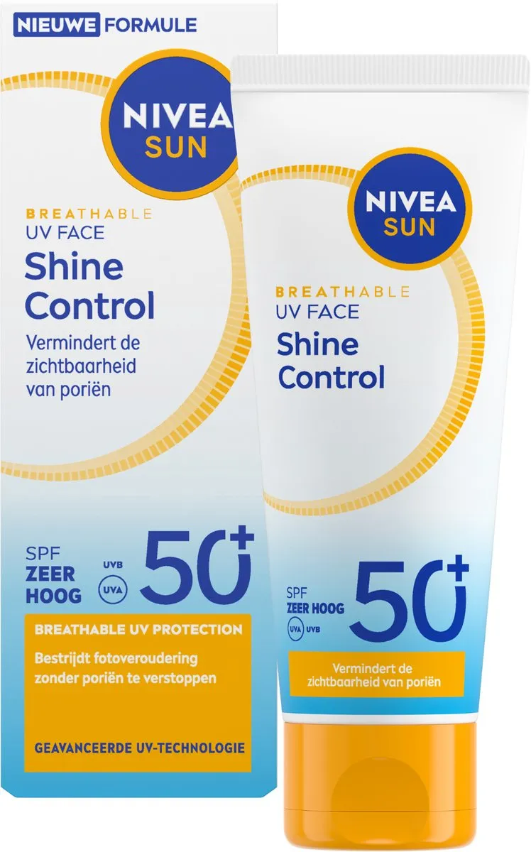 NIVEA SUN UV Face Shine Control SPF50+ Gezicht