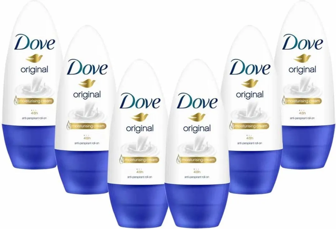 Dove Original Deodorant Roller - 300ml (6x50ml)