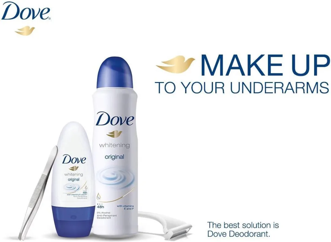 Dove Original Deodorant Roller - 300ml (6x50ml)