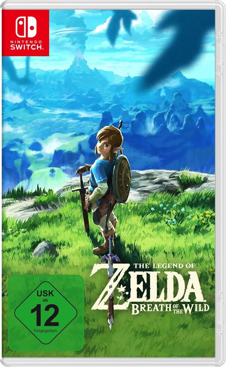 Nintendo The Legend of Zelda Breath of the Wild Switch Game