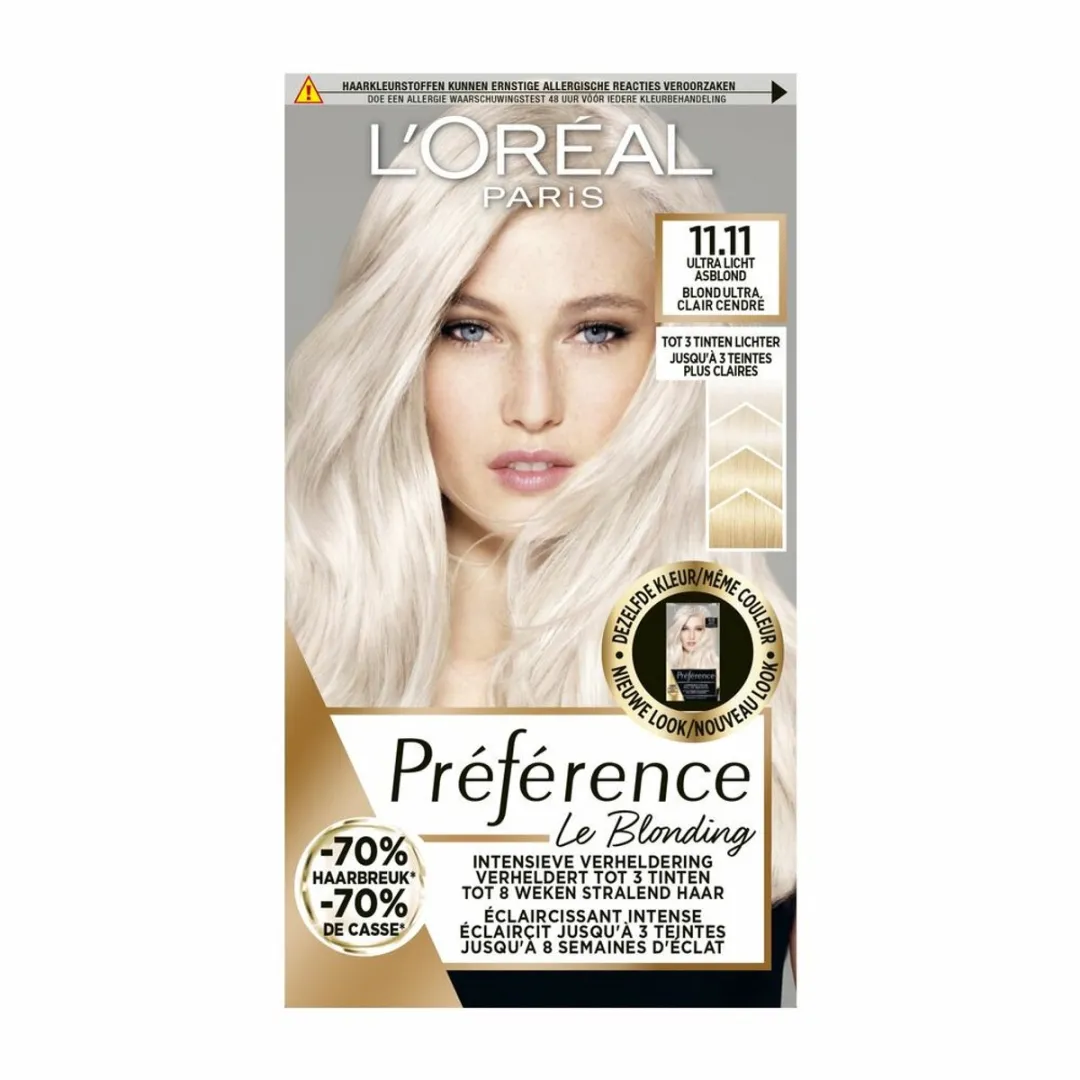 L'Oréal Préférence Le Blonding 11.11 Helsinki Permanent - 3 Stuks