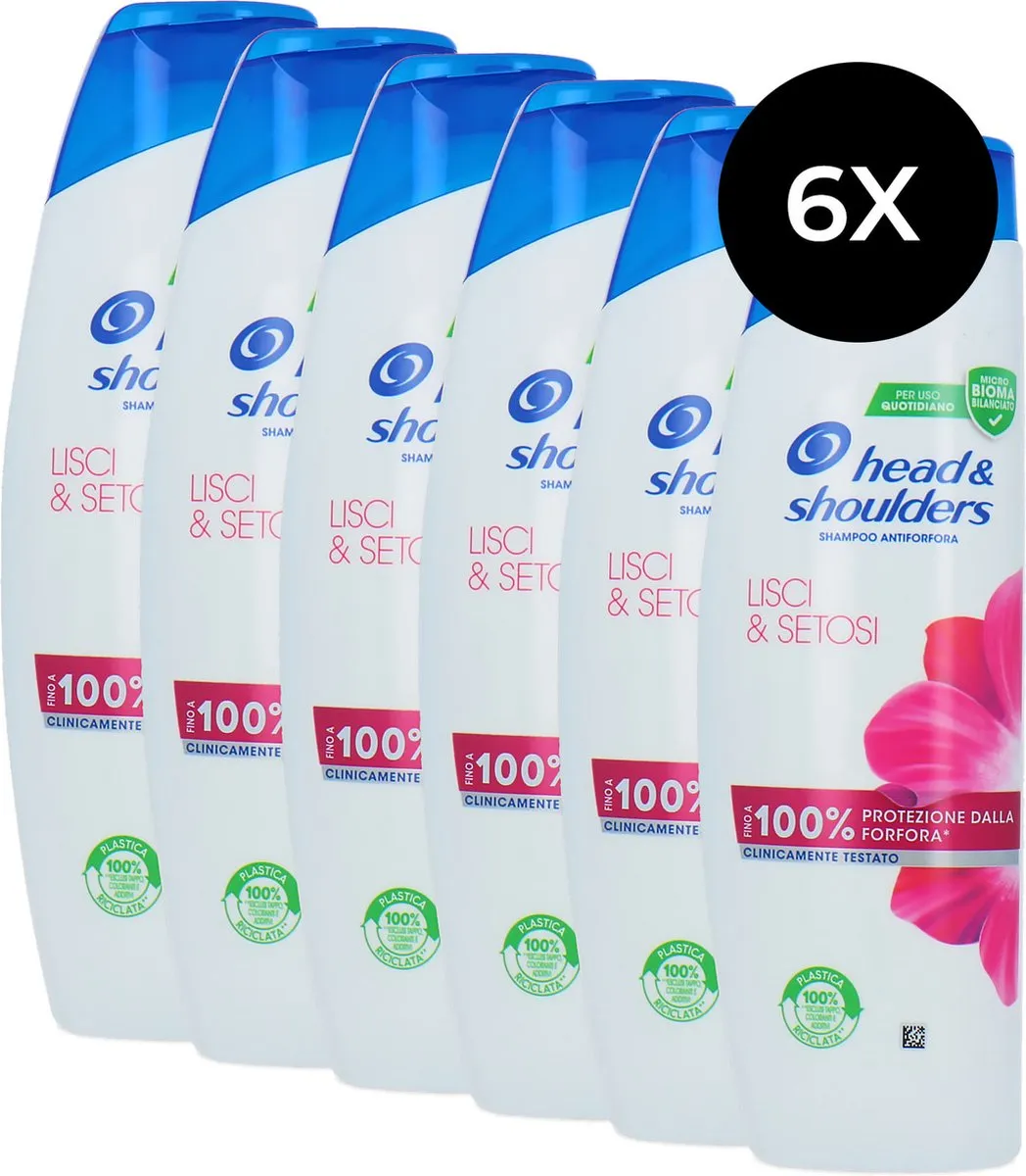 Head & Shoulders Silky & Smooth Shampoo 6x225ml