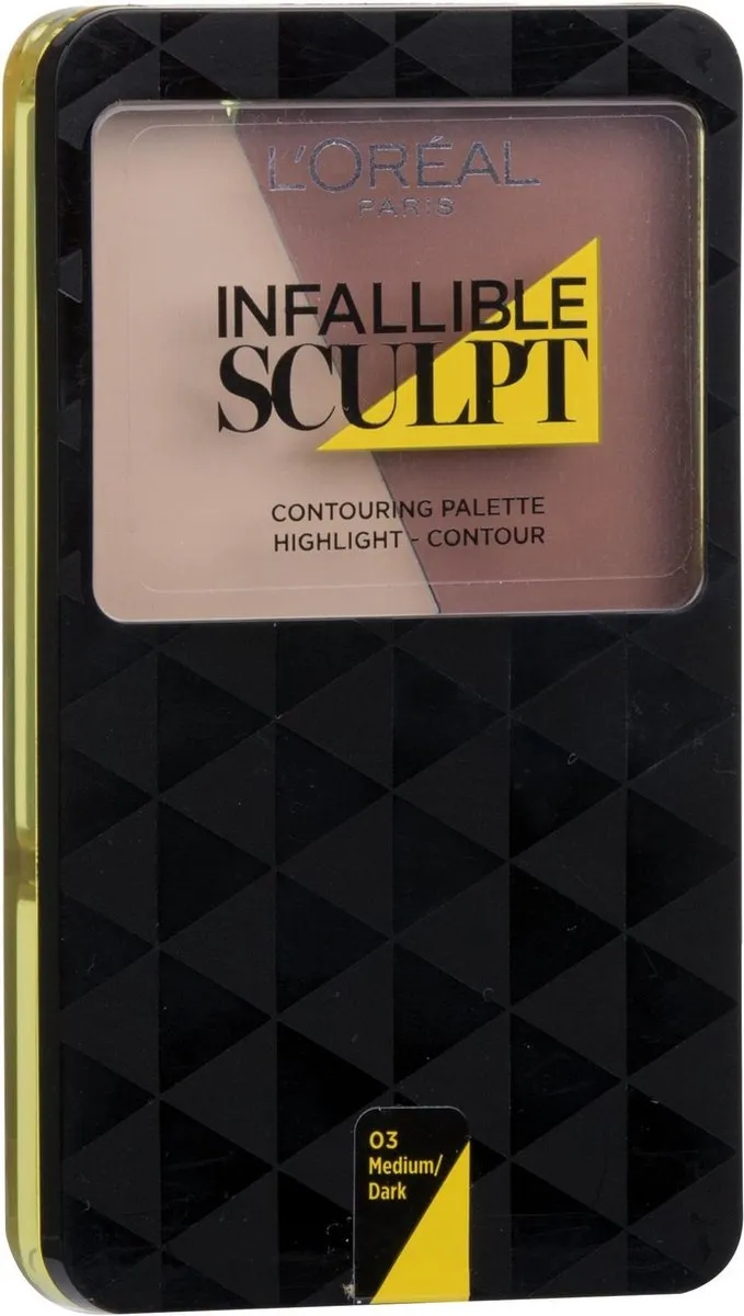 L'Oréal Paris Infallible Sculpt Palet GB 03 Medium - 10g