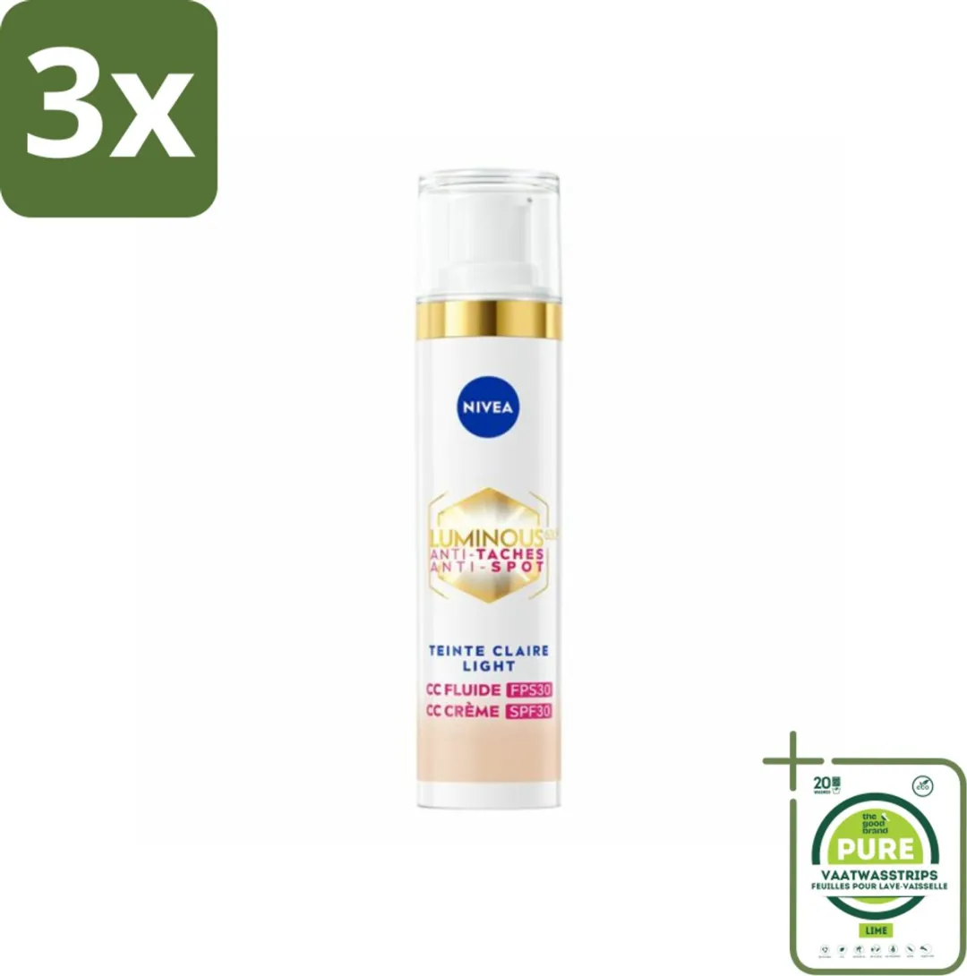 NIVEA Cellular LUMINOUS630 CC Crème SPF 30