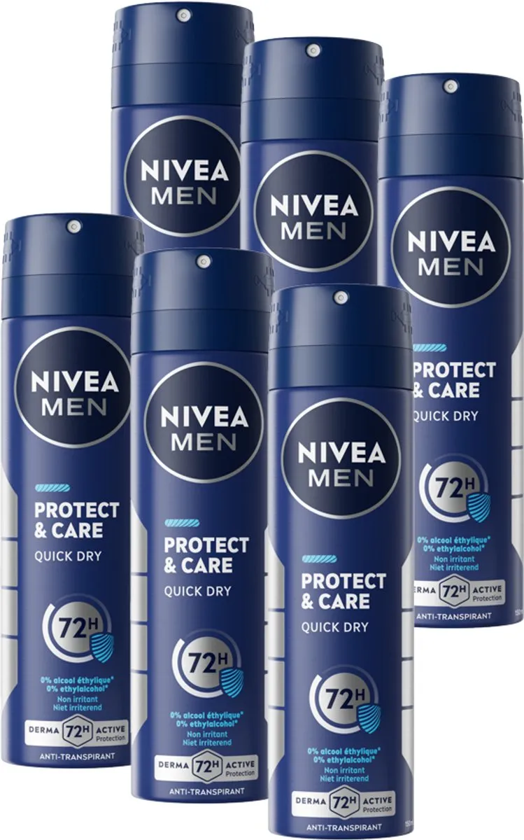 NIVEA MEN Protect & Care Deodorant Spray 72u