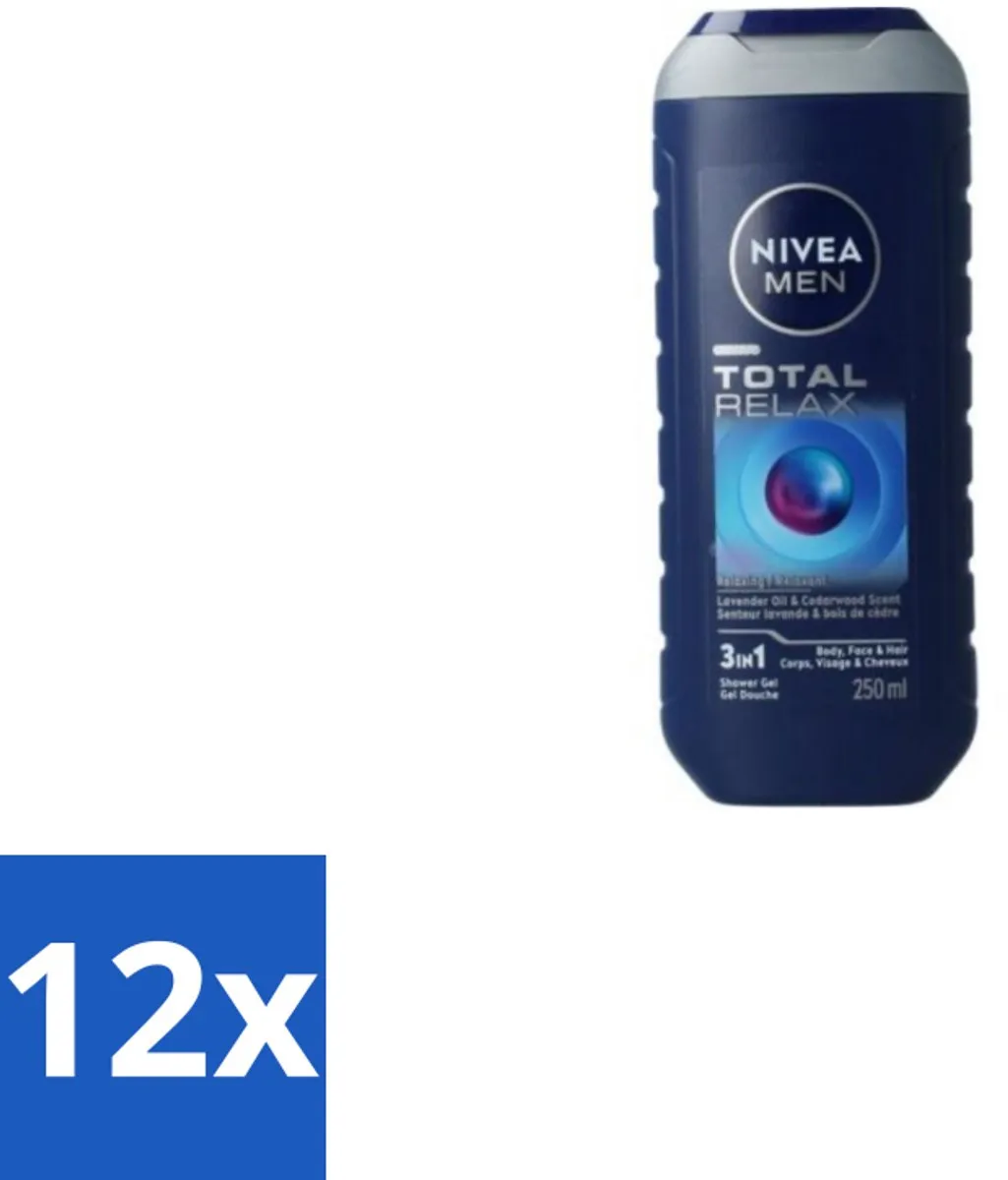NIVEA Men Douchegel Total Relax 250ml