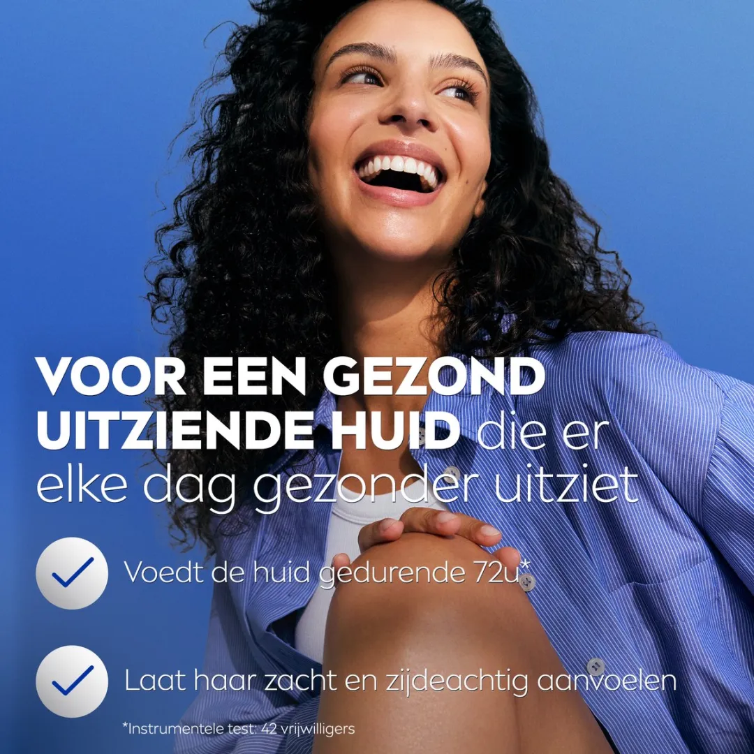 NIVEA Zijdezachte Body Melk 48 uur Hydratatie - 3x400ml