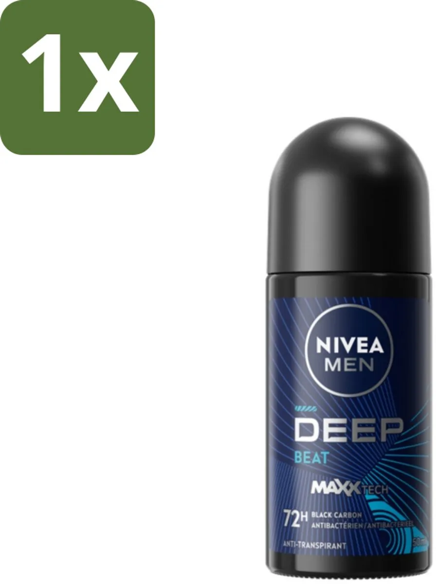 NIVEA Men Deep Beat Deodorant Roller 50ml