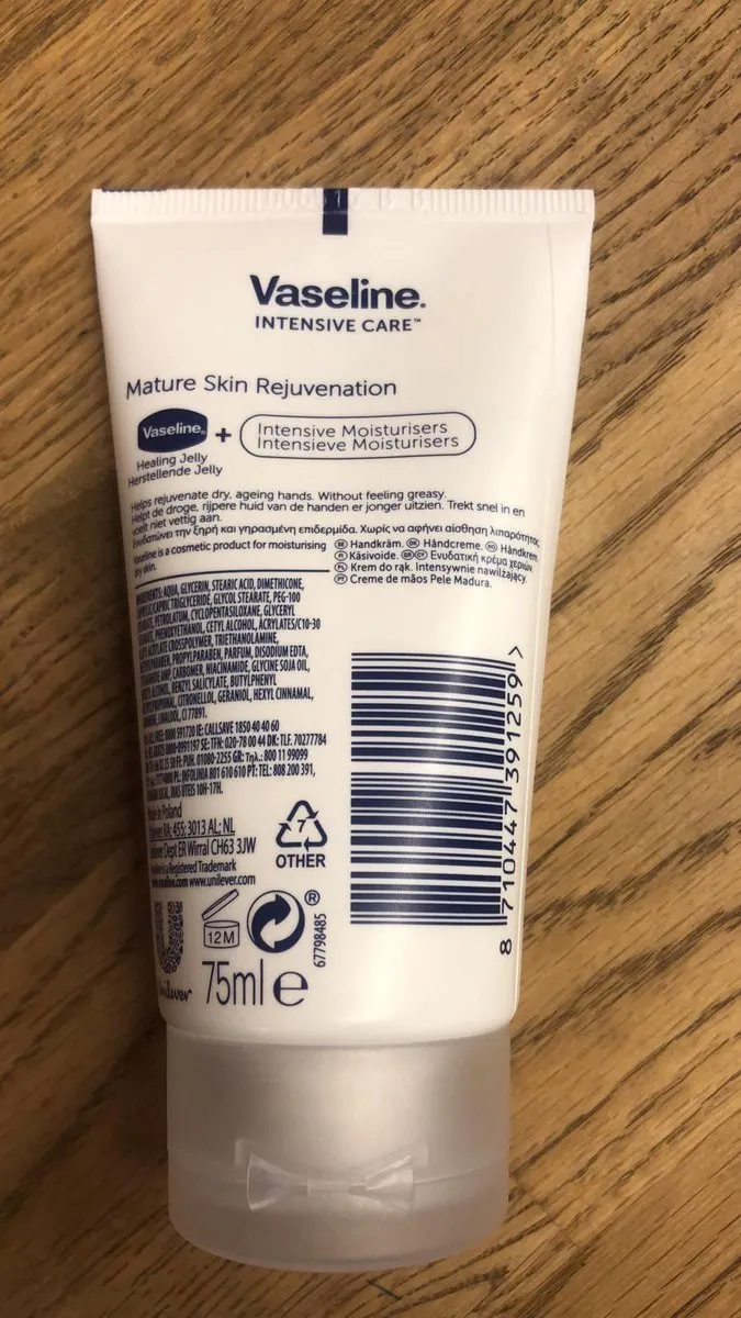 Vaseline Bodycrème Mature Skin Rejuvenation 75ml