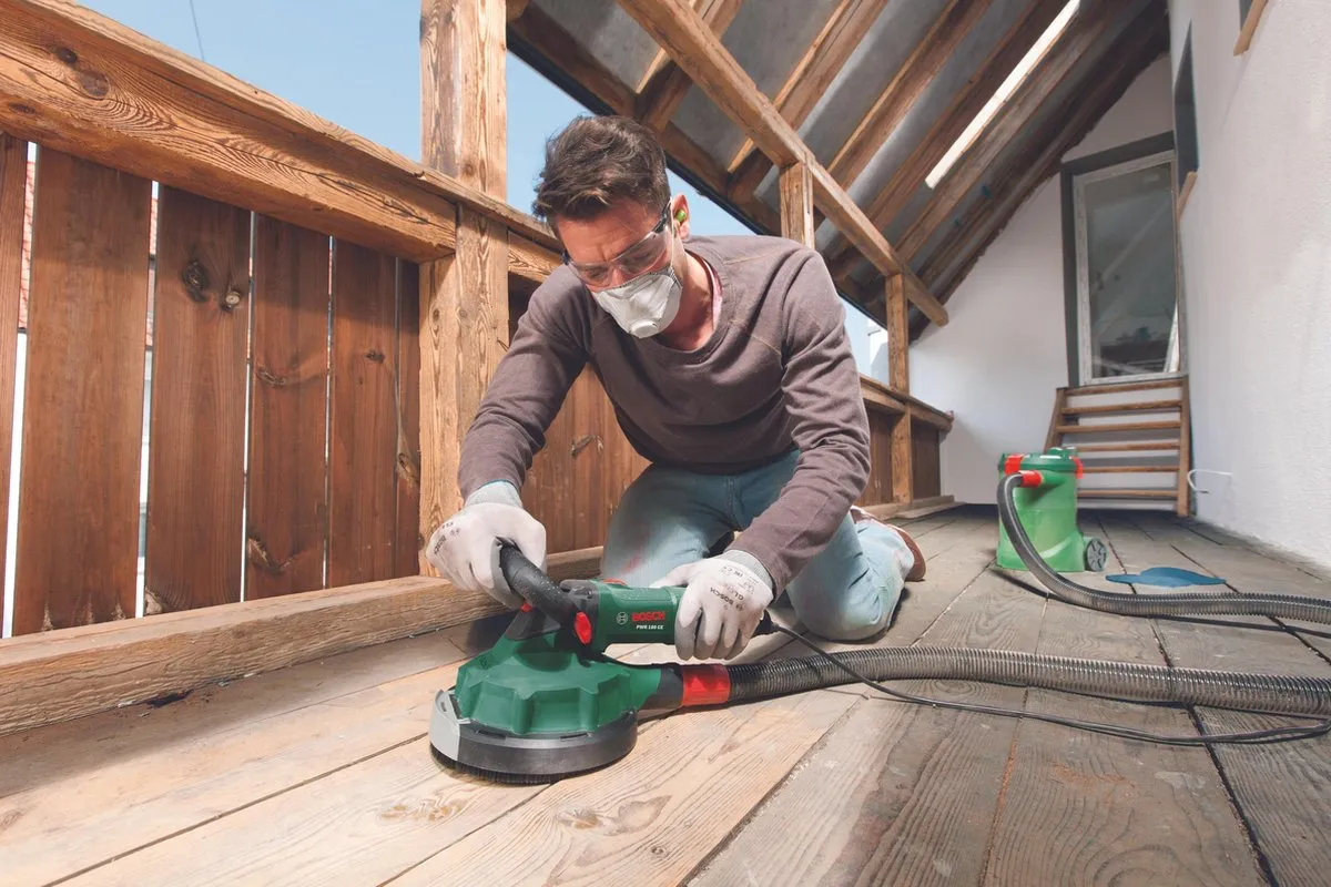 Bosch 5-delige Schuurschijvenset PWR 180 CE - 180mm - Korrel 120